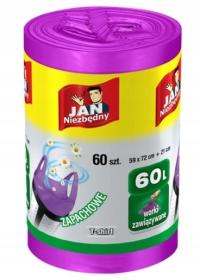 Jan Essential ароматические мешки для мусора 60L 60pcs