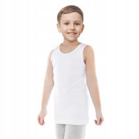 Marcinkowski Детская майка белый хлопок