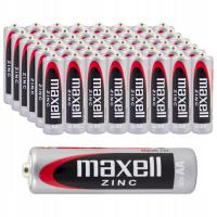 Baterie AA Maxell Zinc Paluszki Cynkowe R6 1.5V Mocne 48 szt Oryginalne