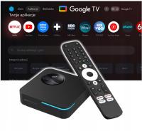 SmartTV Android RockTek GX1 UHD Streamer box 4/32GB GoogleTV 4K 2025 WIFI