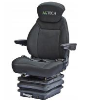 Siedzenie do traktora Agtech amortyzowane mechaniczne z podłokietnikami