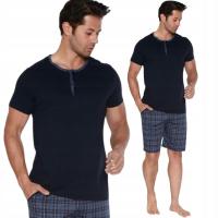 Morella piżama męska krótki rękaw