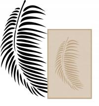 Картина шаблон обои пальмовый лист 2 70x39cm