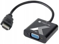 Konwerter Adapter HDMI - VGA D-Sub 1920x1200 M/F