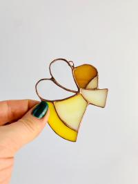 Aniołek na choinkę witraż Prezent do pokoju dziecka Narodziny dziecka