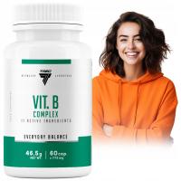 TREC VITALITY VITAMIN B COMPLEX 60 tab WITAMINY B ENERGIA SIŁA WITALNOŚĆ