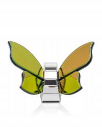 Фигурка витражная бабочка зеркальный стеклянный эффект подарок идея