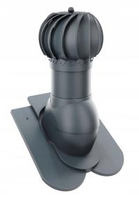 KOMINEK ROTOLINE KARPIÓWKA KORONKA ANTRACYT