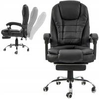 ОФИСНОЕ КРЕСЛО ВРАЩАЮЩЕЕСЯ ОФИСНОЕ КРЕСЛО ДЛЯ ОФИСНОЙ КОМНАТЫ ЧЕРНЫЙ