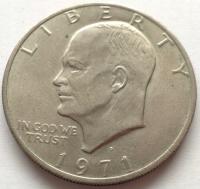 USA one dollar 1971 D