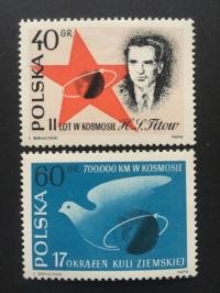 Fi 1113-1114 ** 1961 Drugi lot człowieka w kosmos