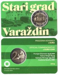 2 euro okol. Chorwacja 2024 - Varazdin - folder