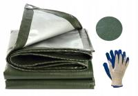 Plandeka wzmacniana 3x7 130g płachta wodoodporna okrycie mrozoodporna UV