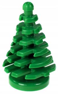Лего растения - Зеленая маленькая Рождественская елка (2435/6268823) 1 шт