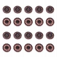 ZESTAW 10 ARTURIAŃSKICH MIEDZIANYCH METALOWYCH MONET CAMELOT LARP RPG