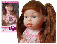 Детская кукла, как живая интерактивная говорящая супер волосы