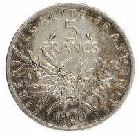 Francja - 5 francs - 1960 rok