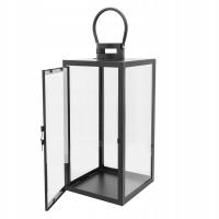 Lampion metalowy latarenka ozdobna wisząca świecznik Altom Design 44 cm