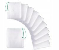 СЕТЧАТЫЕ МЕШКИ ДЛЯ АКВАРИУМНЫХ ФИЛЬТРОВ 10 ШТ. ЖЕНСКИЕ 200 СЕТКИ