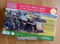 Plastic Soldier 1/72 WW2V20003 German SdKfz 251/C Halftrack