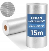 Теплоотражающий экран теплоотражающий коврик алюминиевый изоляционный пенопласт 15 м