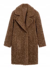 Ochnik Brązowe futro damskie FUTDP-0063-89(Z25)