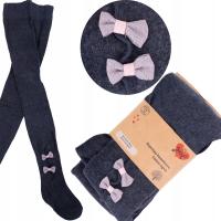 Fenome rajstopy dziecięce niebieski bawełna