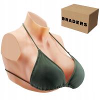 Реалистичная Силиконовая искусственная грудь, бюст, сиськи, трансвестит