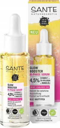 SANTE GLOW BOOSTER Serum dwufazowe z potrójnym kompleksem rozjaśniającym