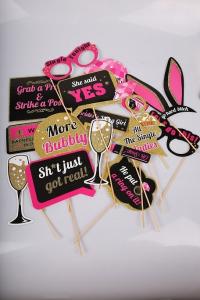 Rekwizyty do zdjęć 20 sztuk fotobudka wesele party