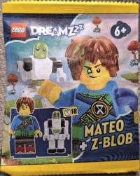 Lego Nowa Saszetka DreamZZZ Mateo i Z-Blob paper bag 552301