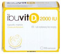 IBUVIT D3 2000 IU витамин D3 90 капсул внебиржевой препарат