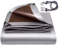 Plandeka MOCNA 5x6 210g wzmacniana okrycie MROZOODPORNA wodoodporna UV