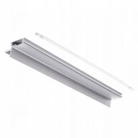 Profil aluminiowy LED wieńcowy SKYLINE 2 m NABIJANY Klosz mleczny