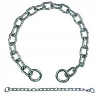 Łańcuch stalowy spinający do bram furtek rowerów ogniwo 5 mm-1 metr