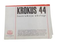 KROKUS 44 руководство пользователя