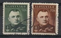 Słowacja 1939 Mi 67-68 Stemplowane