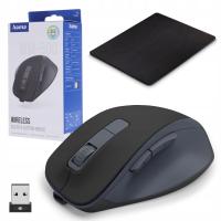 Hama mysz myszka ergonomiczna WM-500 1600 DPI ładowana USB C przycisk AI
