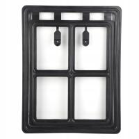 DRZWICZKI DWUSTRONNE Z KLAPĄ WAHADŁOWE DLA KOTA PSA DRZWI XL