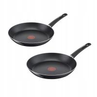 Zestaw patelnie do smażenia Simplicity Non-Stick 24 28cm gazowe