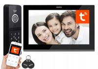 Видеодомофон сенсорный шифратор брелок WiFi Tuya Smart Full HD EURA черный