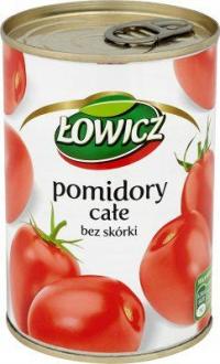 ŁOWICZ POMIDORY CAŁE 400G