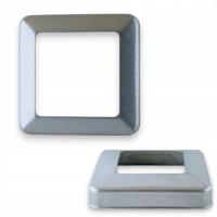 MASKOWNICA ROZETA NA PROFIL 60X60 OCYNKOWANA MASKUJĄCA DO BALUSTRADY