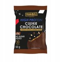 Hight Protein Cookie Chocolate Crunchy Peanuts & Caramel Flavor 50g