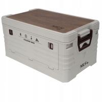 Skrzynia Pojemnik Pudełko Do Przechowywania Transportowa Kempingowa 2w1 32L