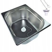 Umywalka prostokątna Zlewozmywak 32,5 x 26,5 x 15 FAWO do zabudowy w busie