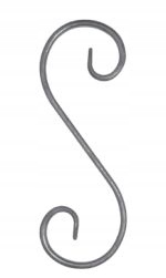 Elementy kute ogrodzenie S290 z 10x5 brama ozdoby