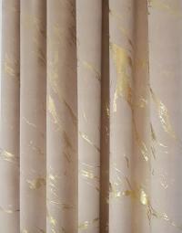 Бежевая занавеска с золотым покрытием для гостиной спальни Современный иорданский бежевый 140X250