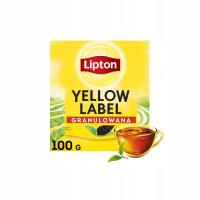 Черный гранулированный чай Lipton YELLOW LABEL 100г