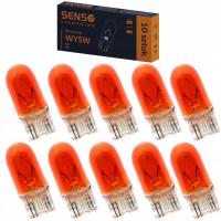 Лампа SENSO WY5W W5W 12V оранжевая x10штук